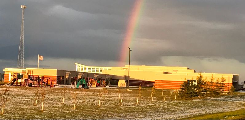school rainbow